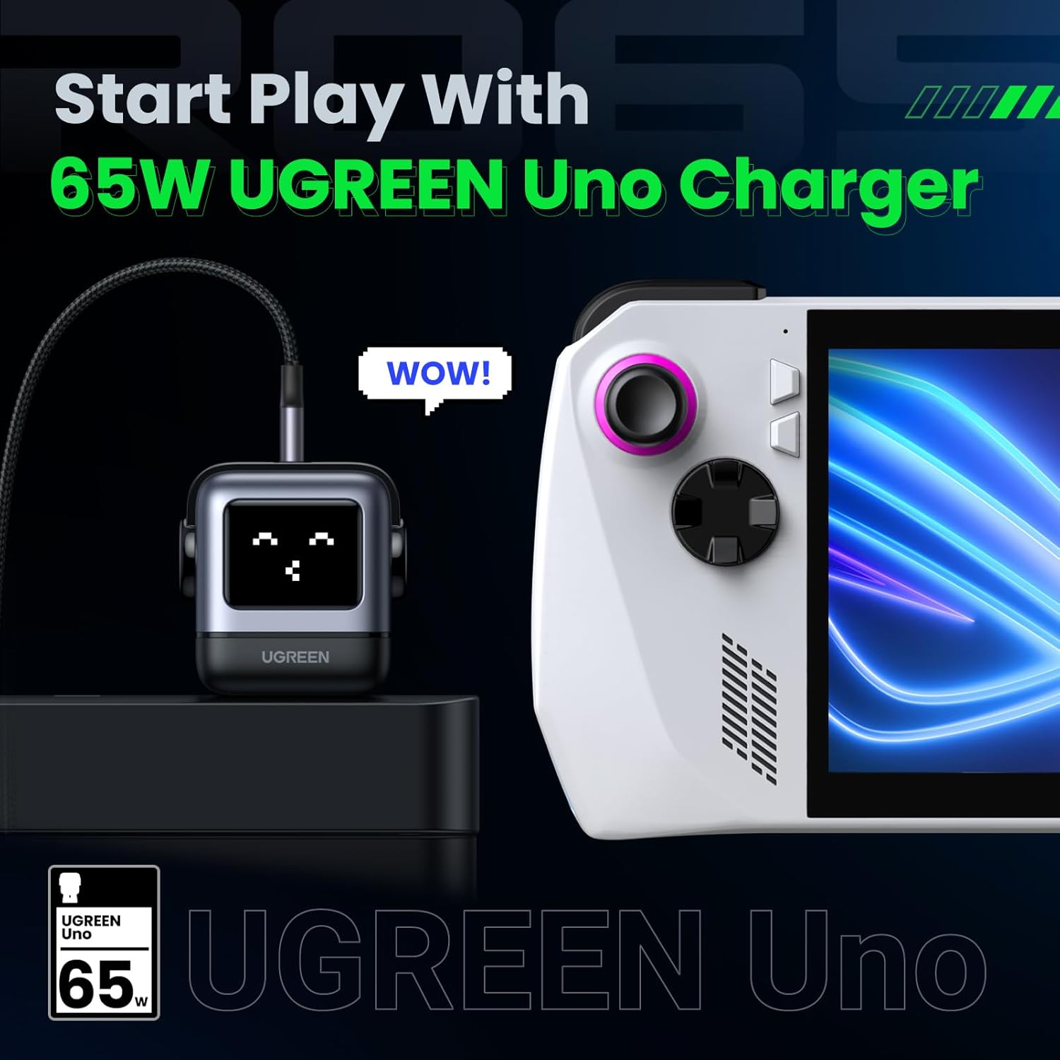  Ugreen Nexode 65W Robot GaN Charger